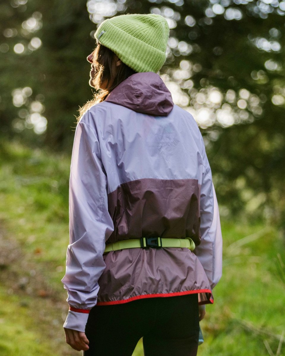Anorak Coupe-vent Recyclé Viento - Lilac Mist/Grape – Image 8