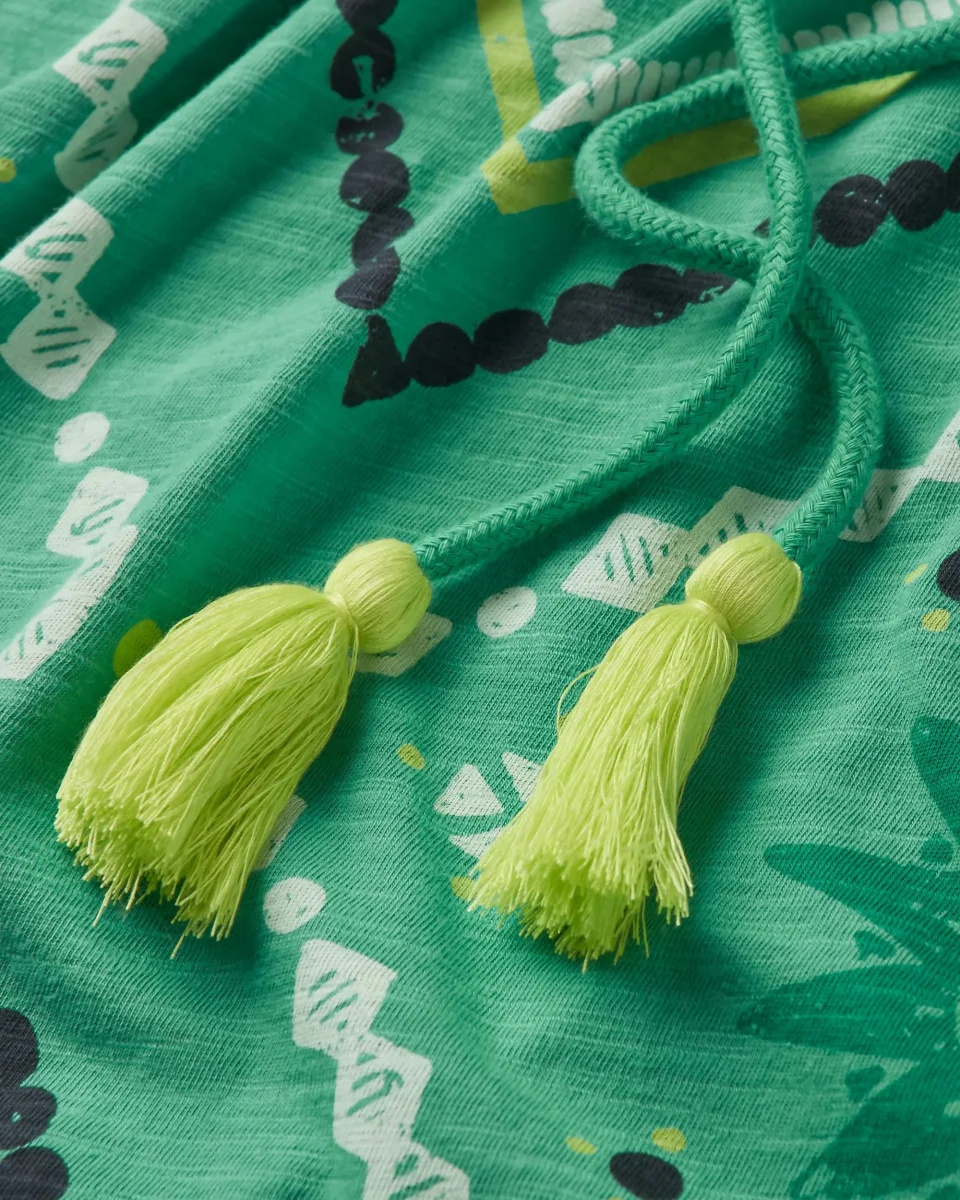 Robe en Coton Recyclé Rivergate - Éclat Vert Épicéa – Image 6