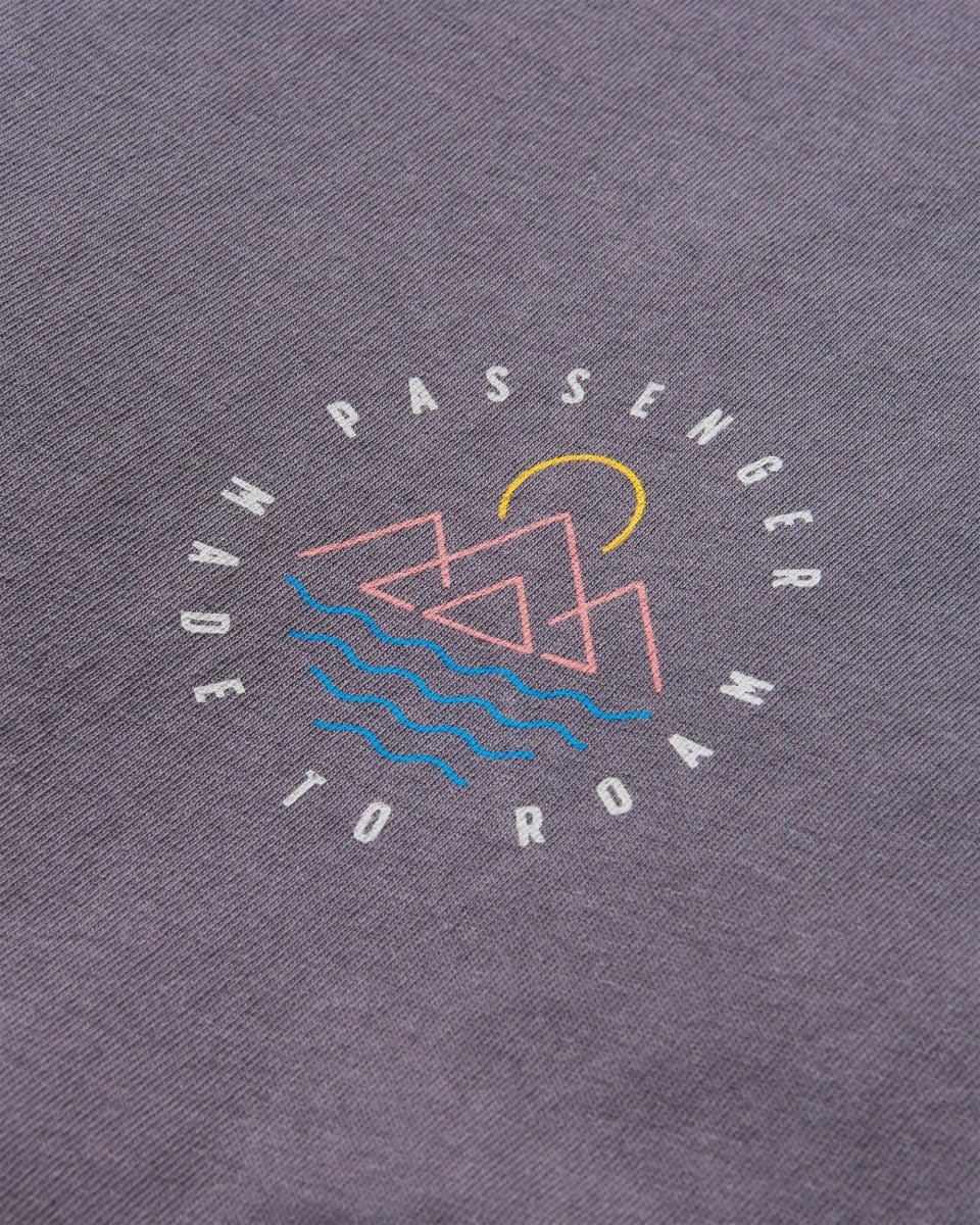 T-Shirt Manches Longues Recyclé Escapism - Noir Délavé – Image 5