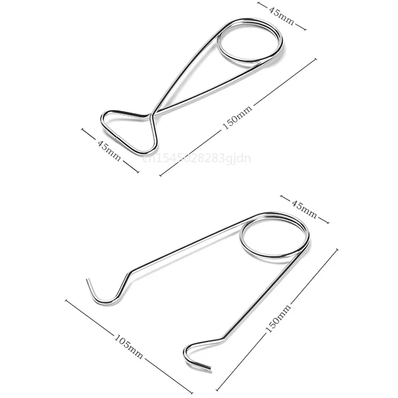 Crochet de suspension inox – Pliable, robuste et léger – Image 2