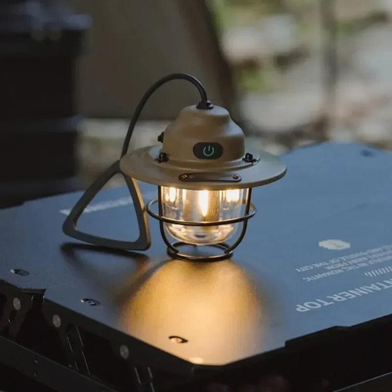 Lampe rétro rechargeable LED – 300 lumens longue autonomie – Image 5