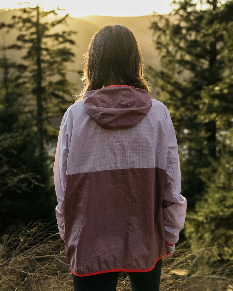 Anorak Coupe-vent Recyclé Viento - Lilac Mist/Grape – Image 4