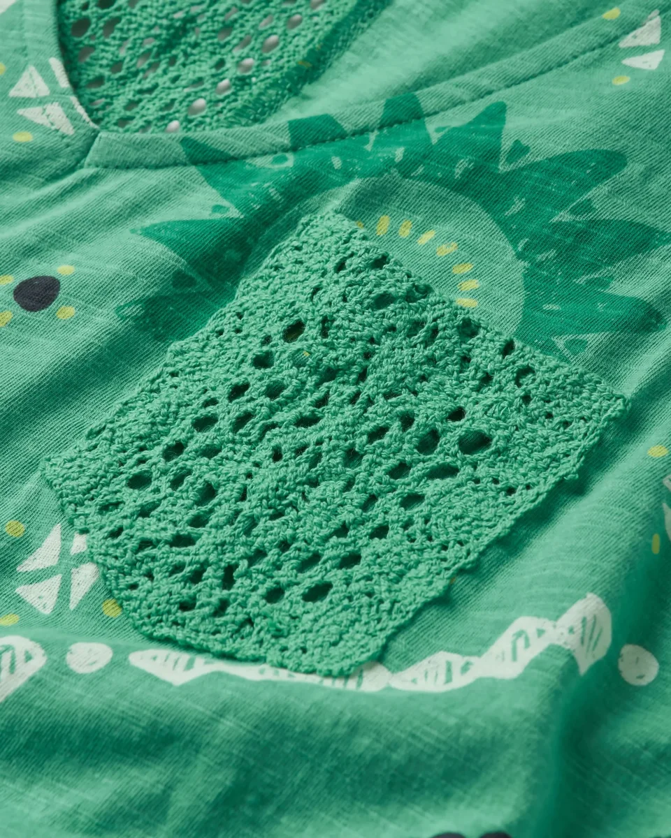 Robe en Coton Recyclé Rivergate - Éclat Vert Épicéa – Image 5